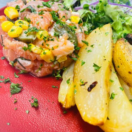 Tartare de saumon
