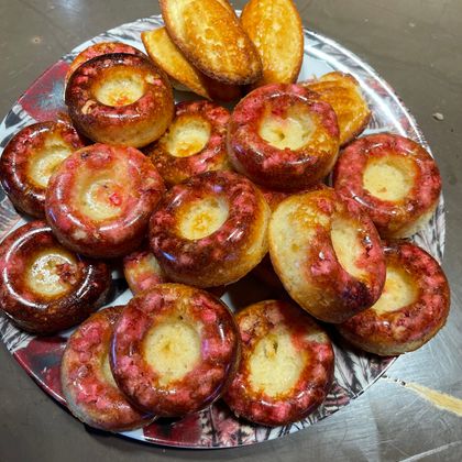 Madeleines et praline