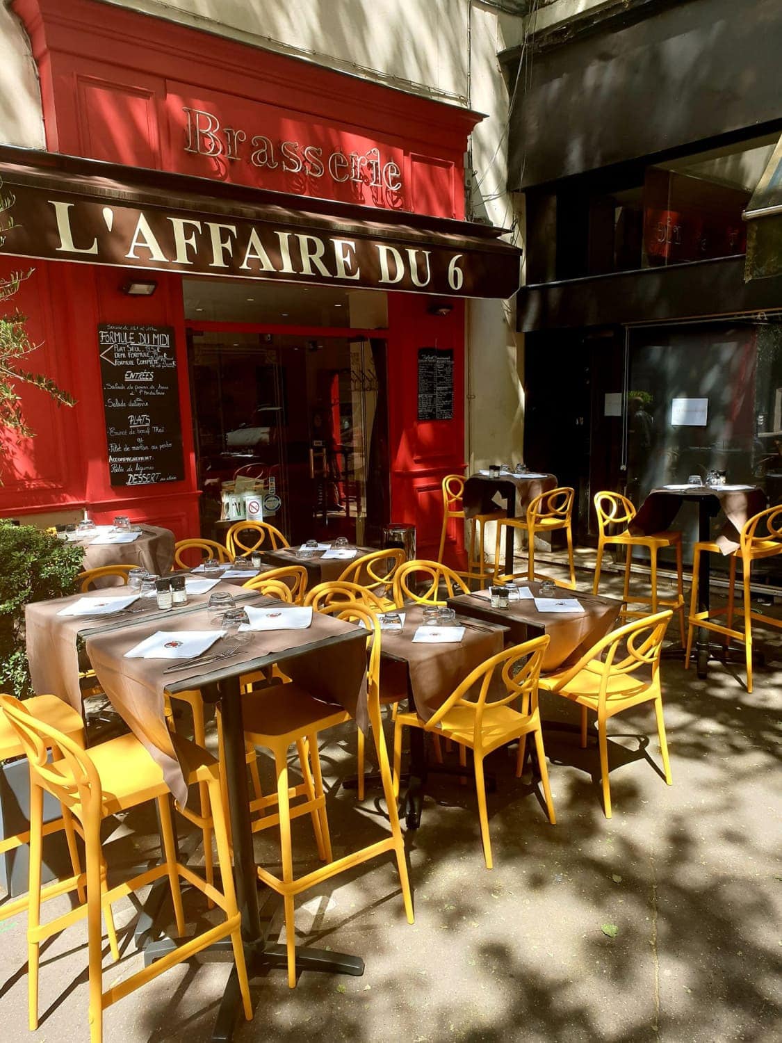Terrasse de L'affaire du 6